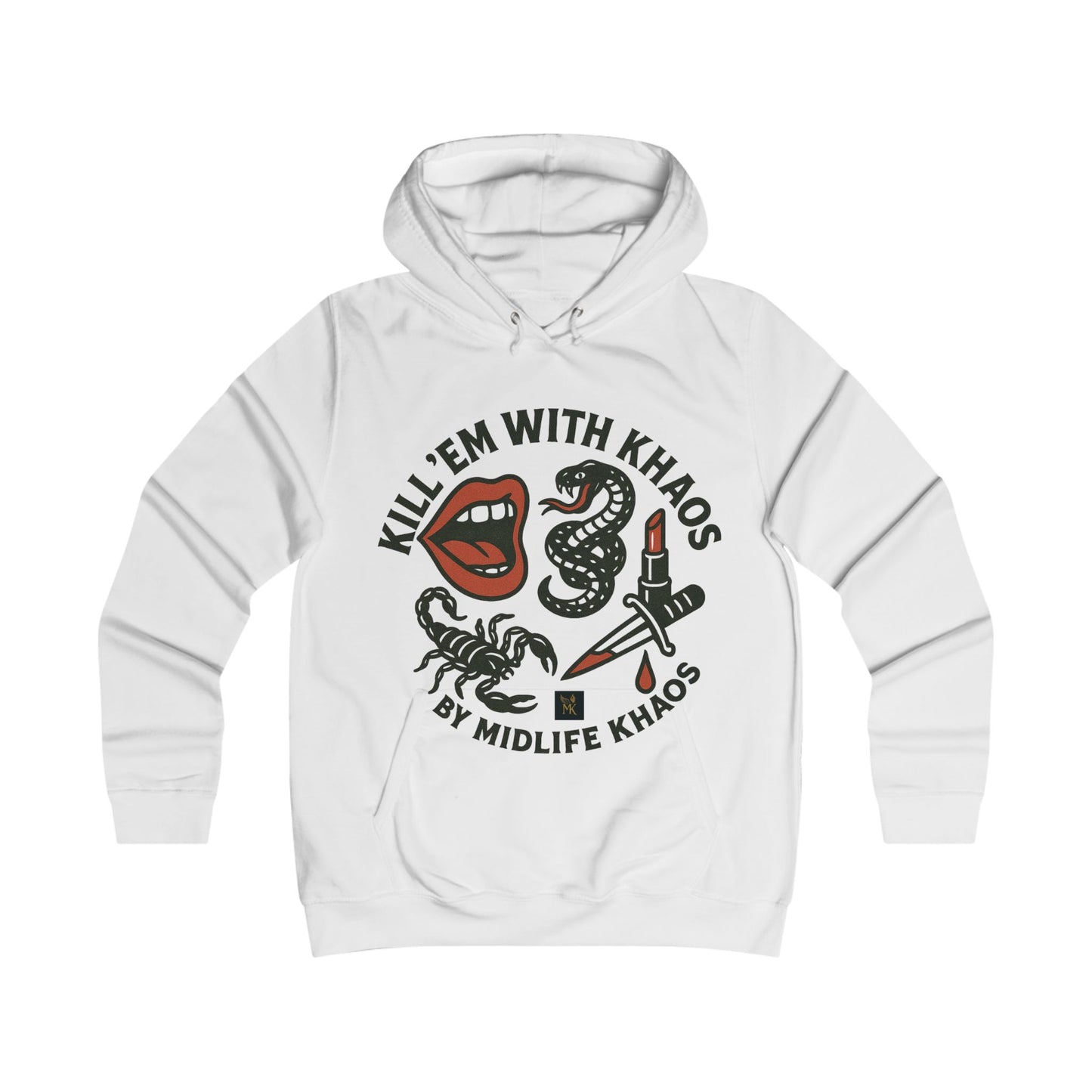 Kill em With Khaos Graphic Hoodie
