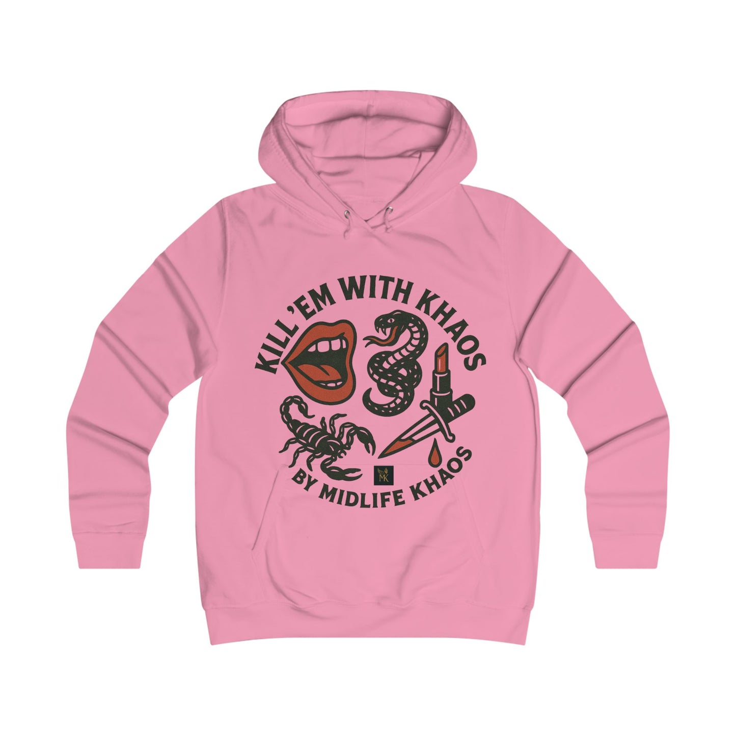 Kill em With Khaos Graphic Hoodie