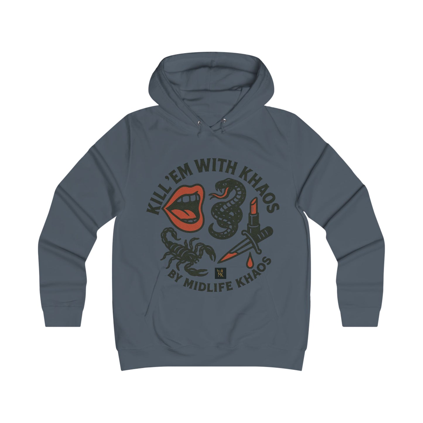 Kill em With Khaos Graphic Hoodie