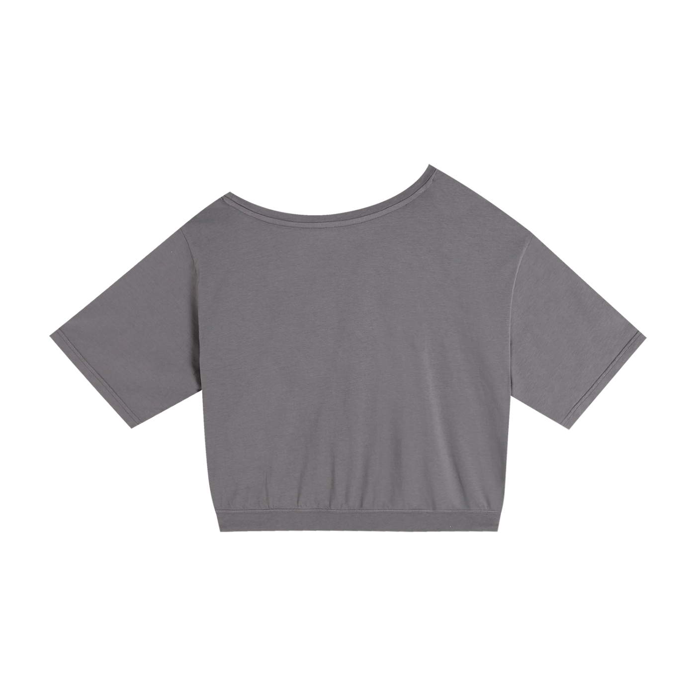 Anything You Can Do, Asymmetric Shoulder Oversized Cotton T-Shirt