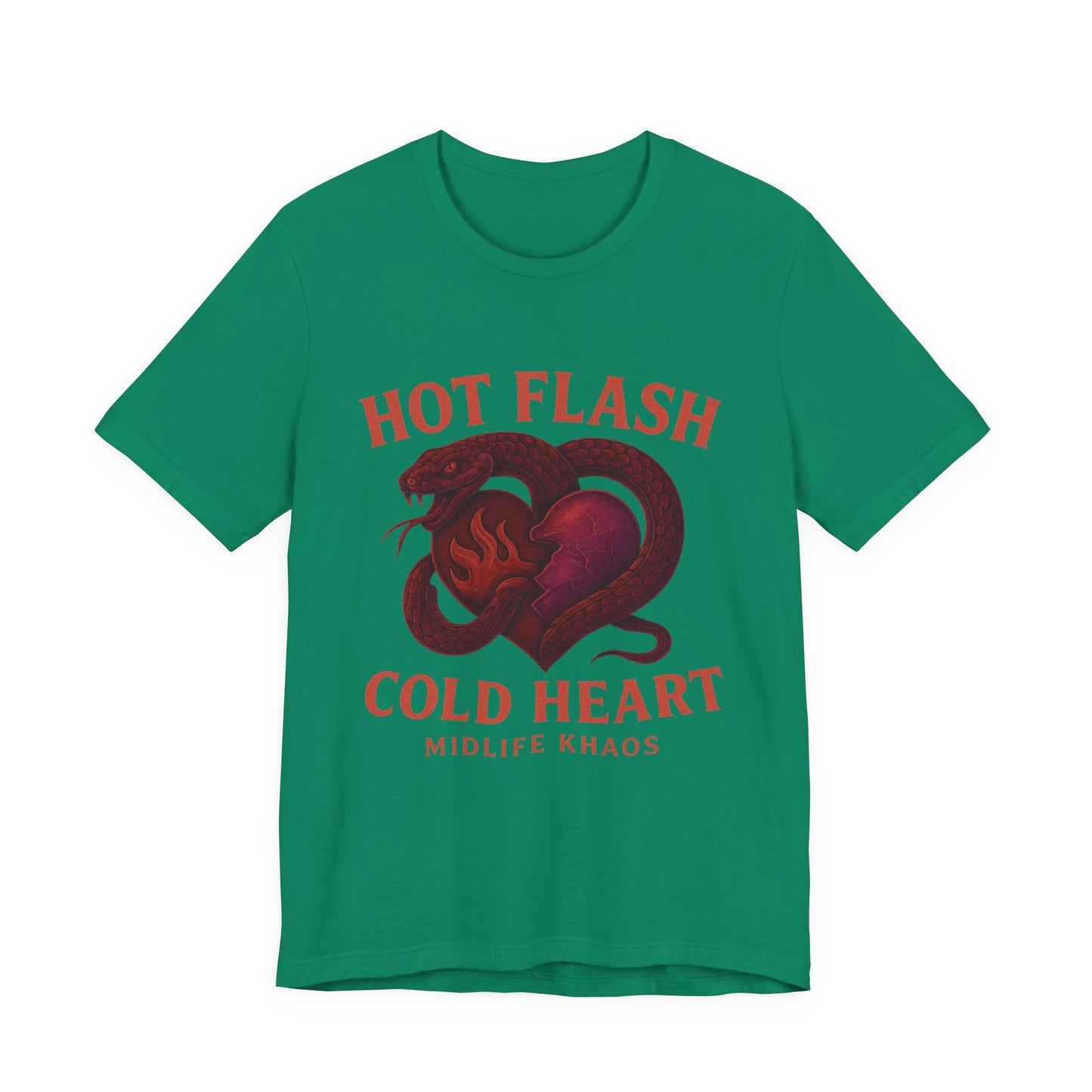 Hot Flash Cold Heart Shirt, Comfortable Everyday Wear