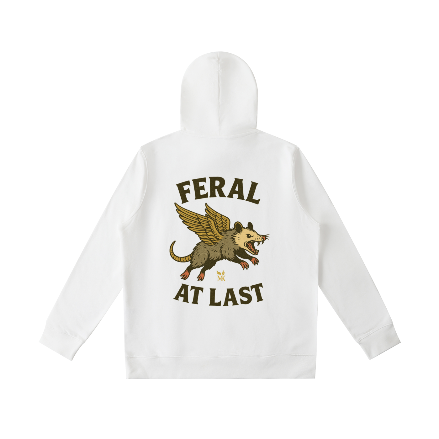 wings and Opossums Essential Oversized Hoodie