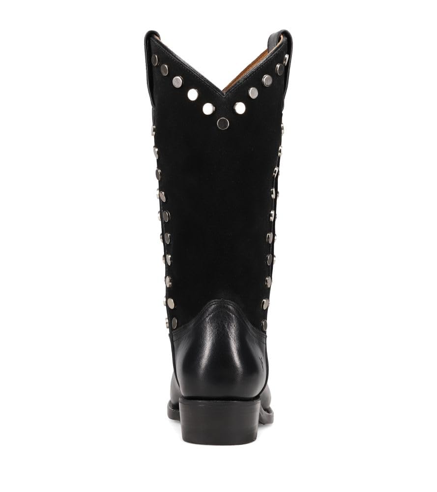 Frye Women's Billy Pull On Stud, Black - 6M