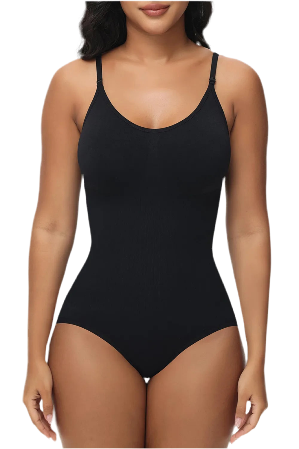 Spaghetti Strap Tummy Control Bodysuit