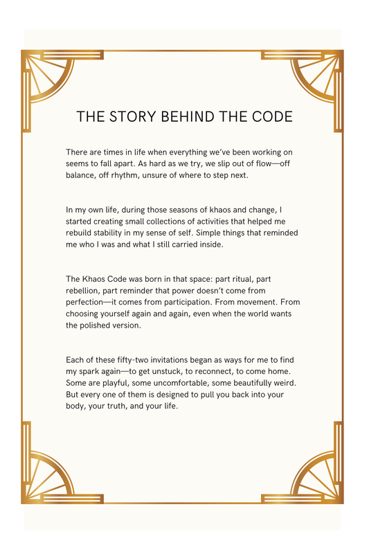 The Khaos Code- 52 Ways to Rewire Your Fire