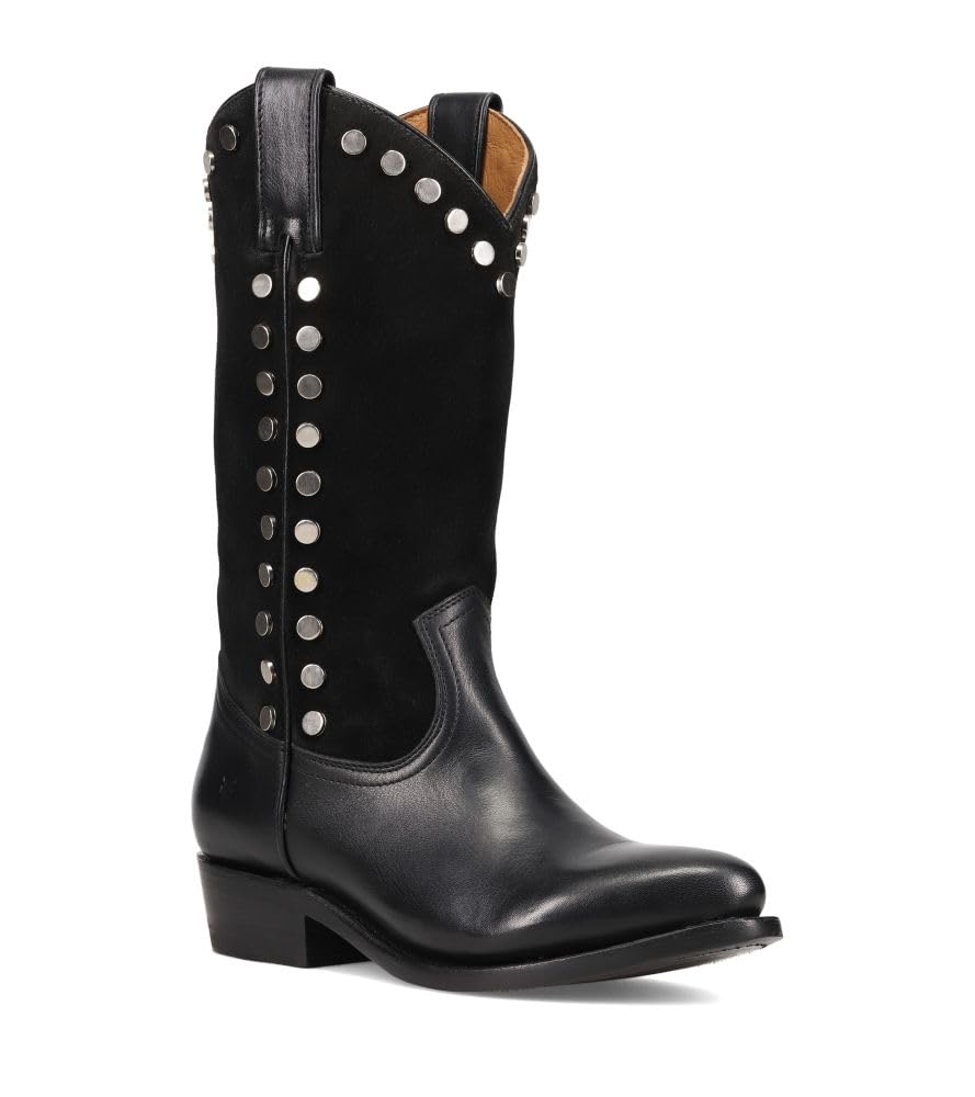 Frye Women's Billy Pull On Stud, Black - 6M