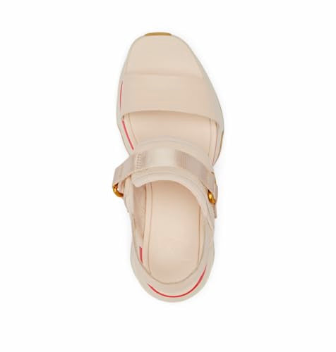 Sorel Women's Contemporary Heeled Sandal, Pearlescent/Coral Blossom, 6.5