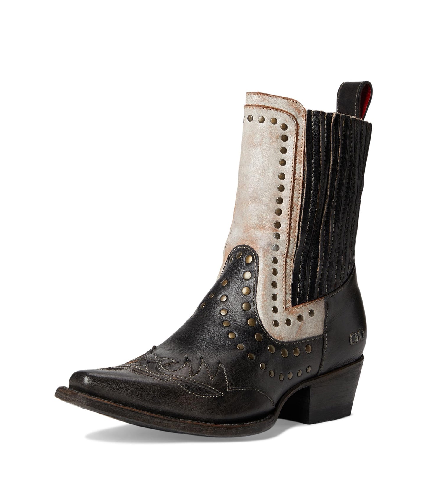Bed|Stu Women Raise Western Boot Black Rustic Nectar Lux 7 Medium