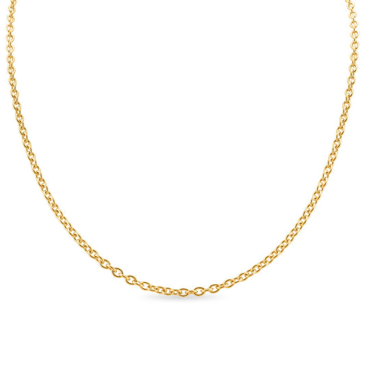 Stainless Steel Loop Chain Necklace