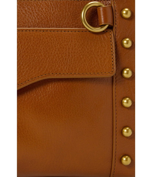 Rebecca Minkoff Mab Crossbody w/Studs Caramello One Size