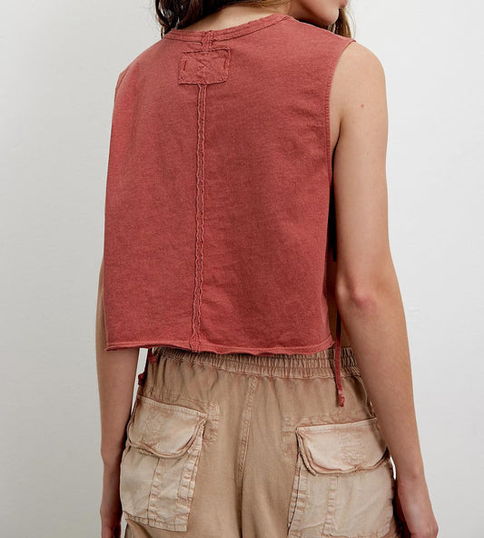 Women's Tie Side Front Slim Fit