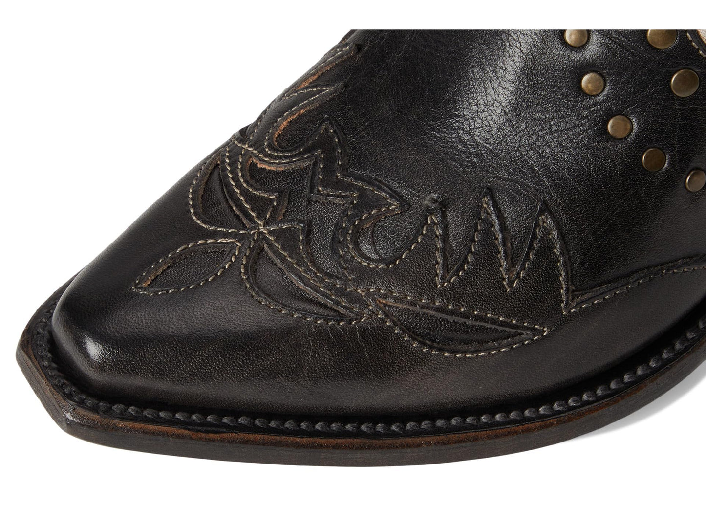 Bed|Stu Women Raise Western Boot Black Rustic Nectar Lux 7 Medium