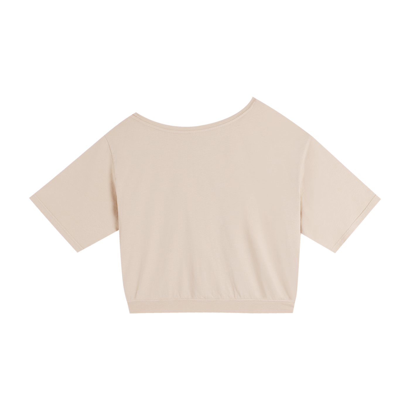 Anything You Can Do, Asymmetric Shoulder Oversized Cotton T-Shirt