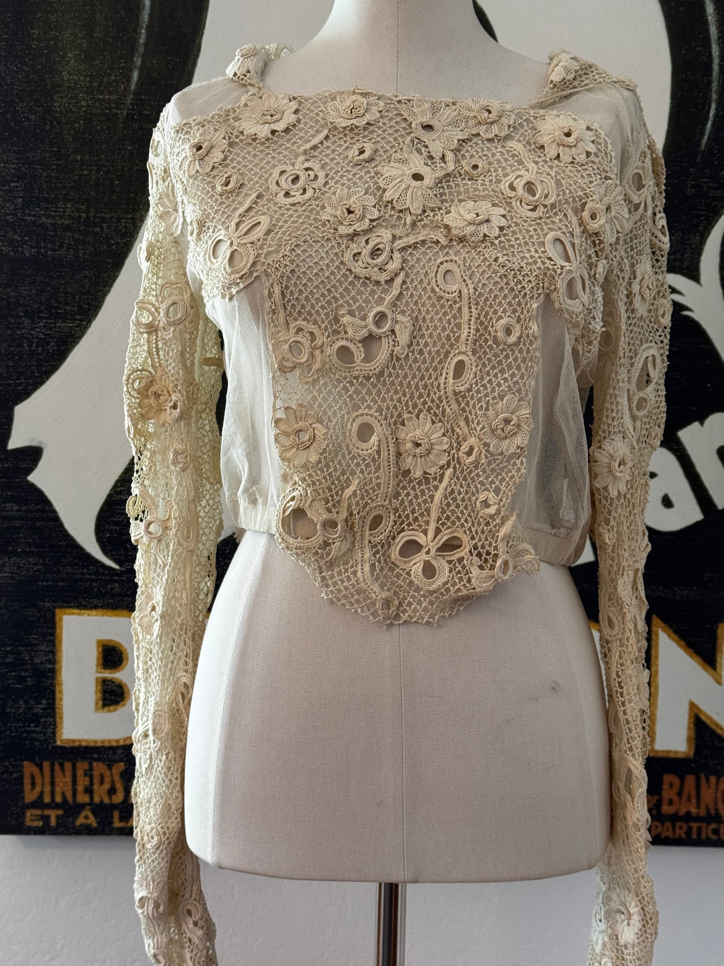 Flawless Victorian Crochet Top
