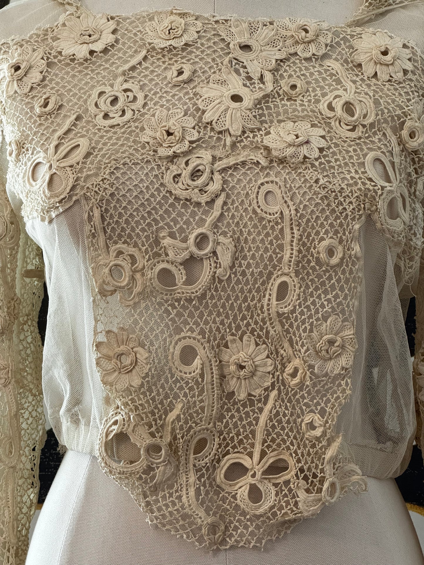 Flawless Victorian Crochet Top