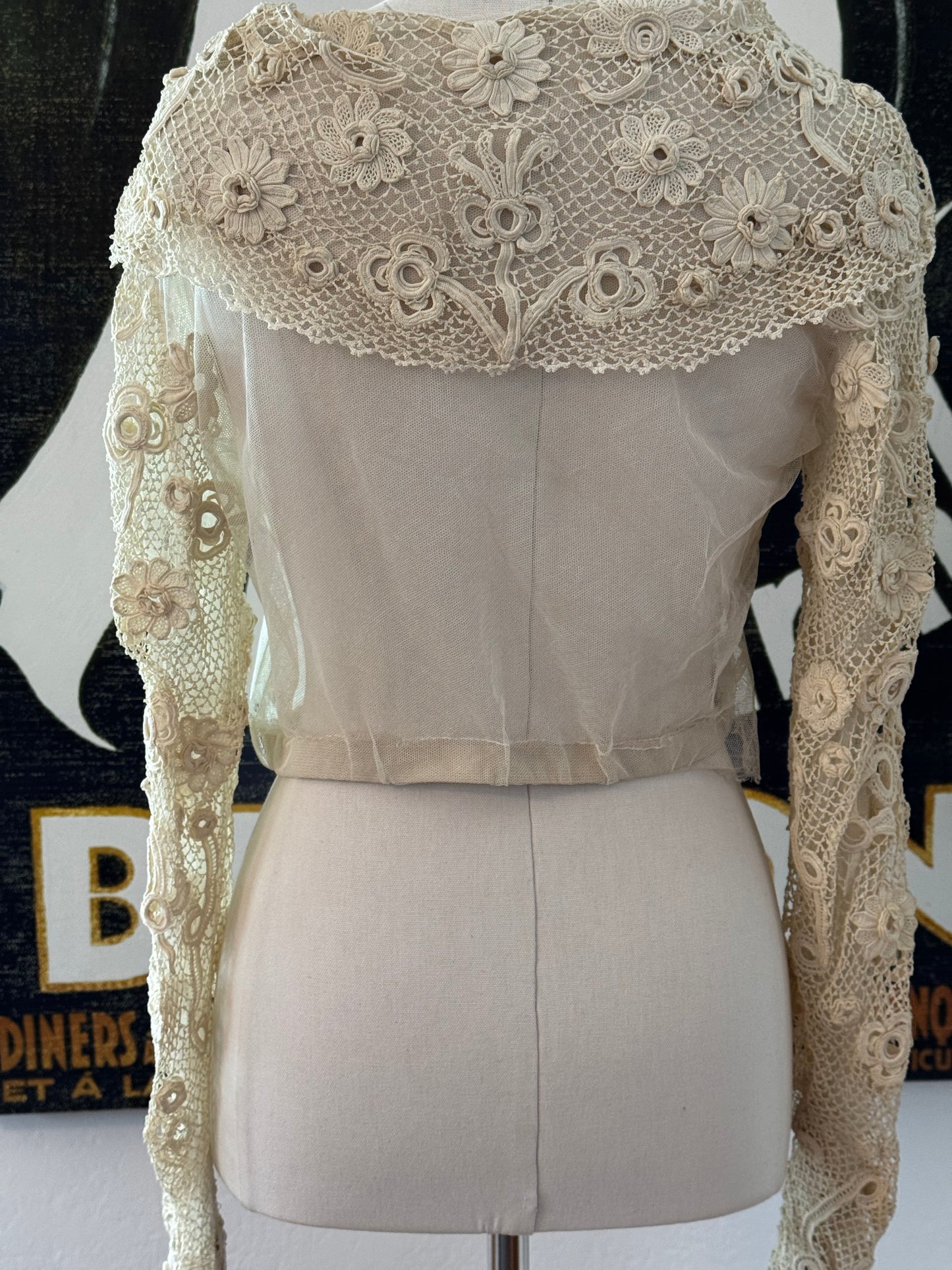 Flawless Victorian Crochet Top