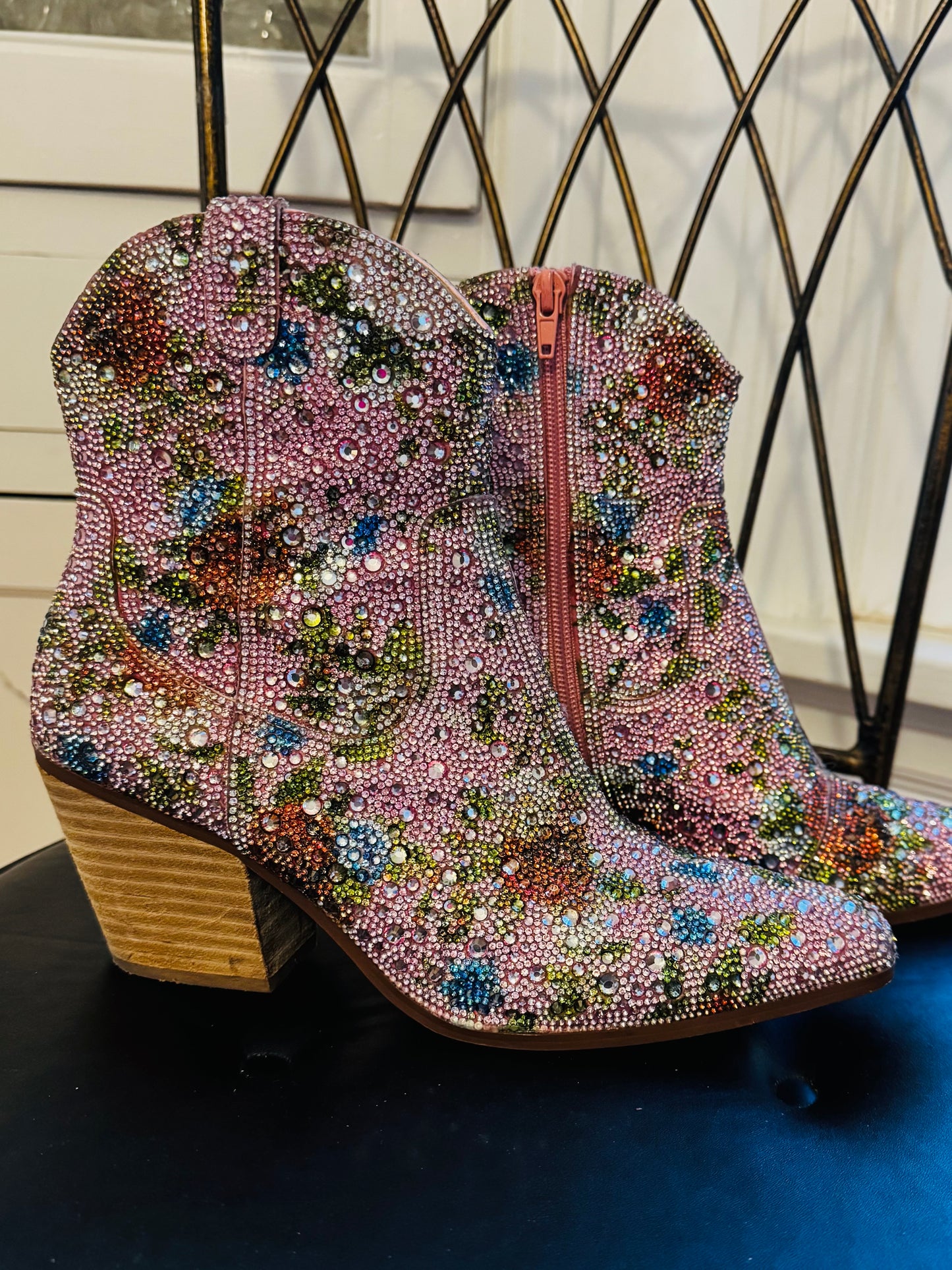 Betsy Johnson Bedazzled Booties 7