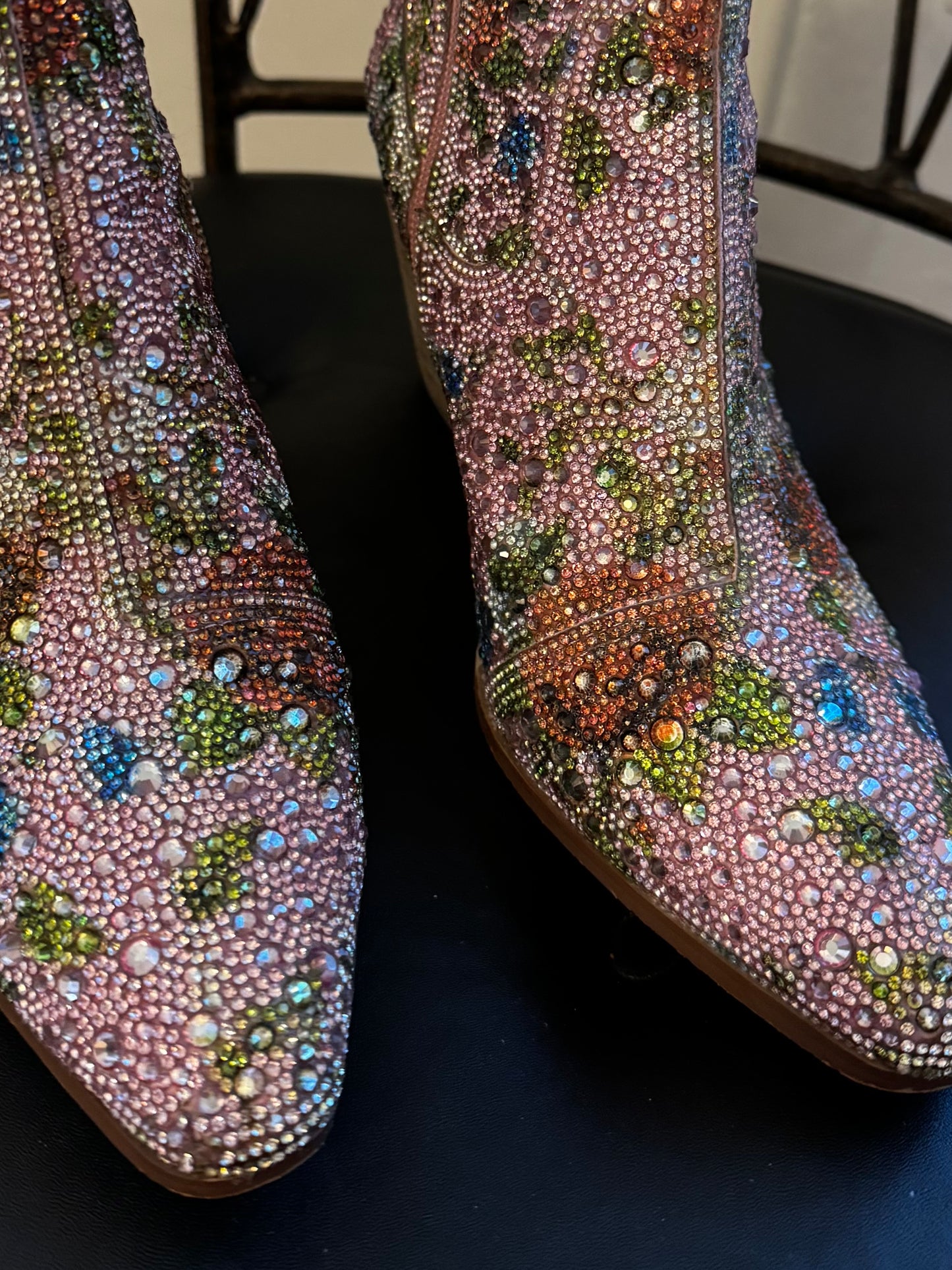 Betsy Johnson Bedazzled Booties 7