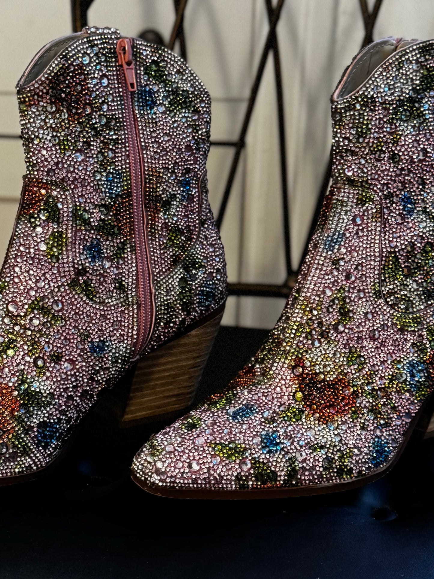Betsy Johnson Bedazzled Booties 7