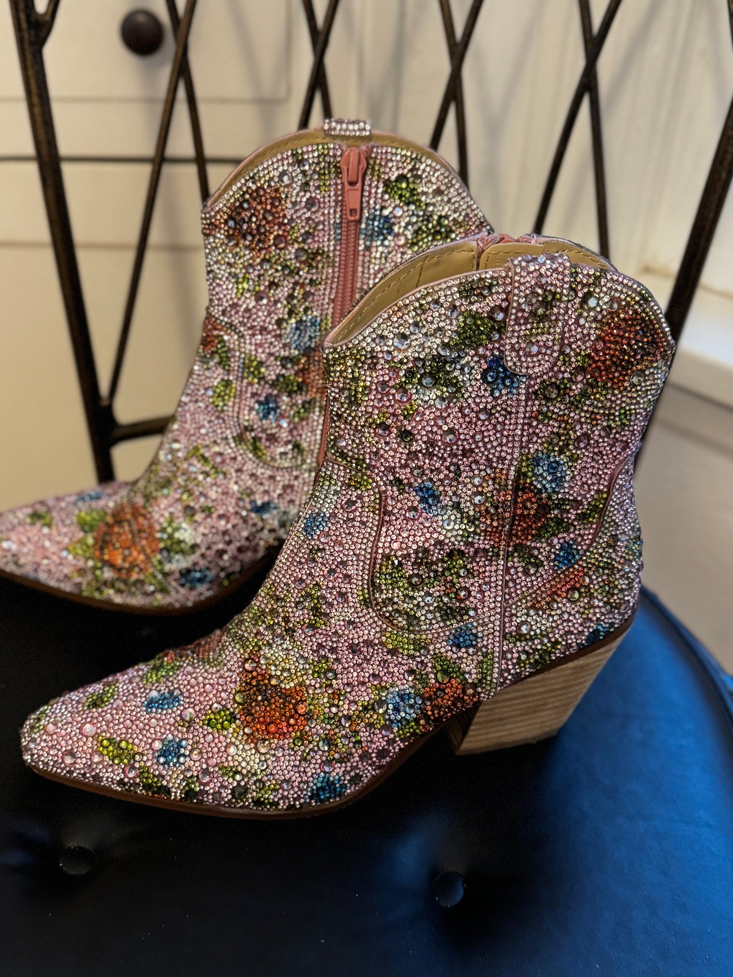 Betsy Johnson Bedazzled Booties 7