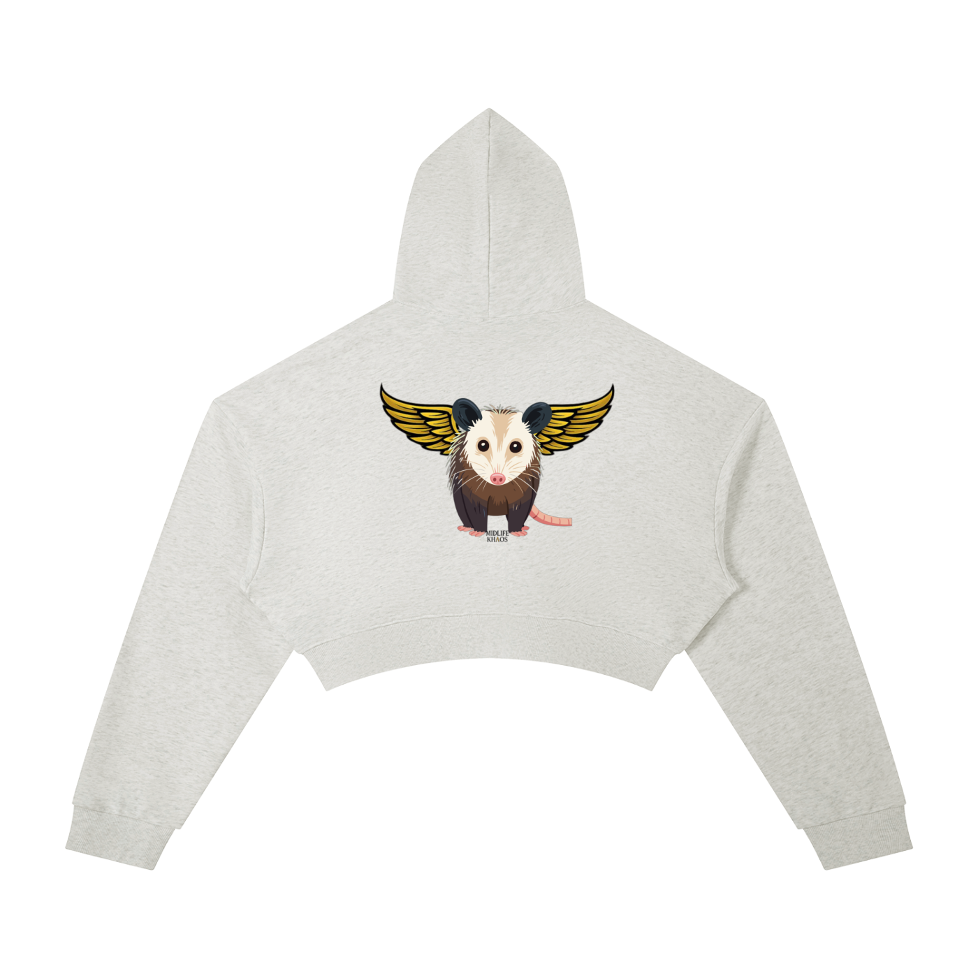 Essential Cropped Hoodie