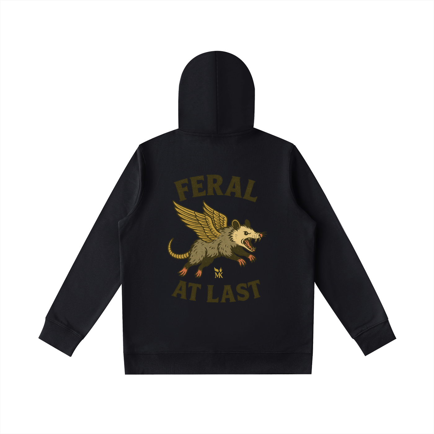 wings and Opossums Essential Oversized Hoodie
