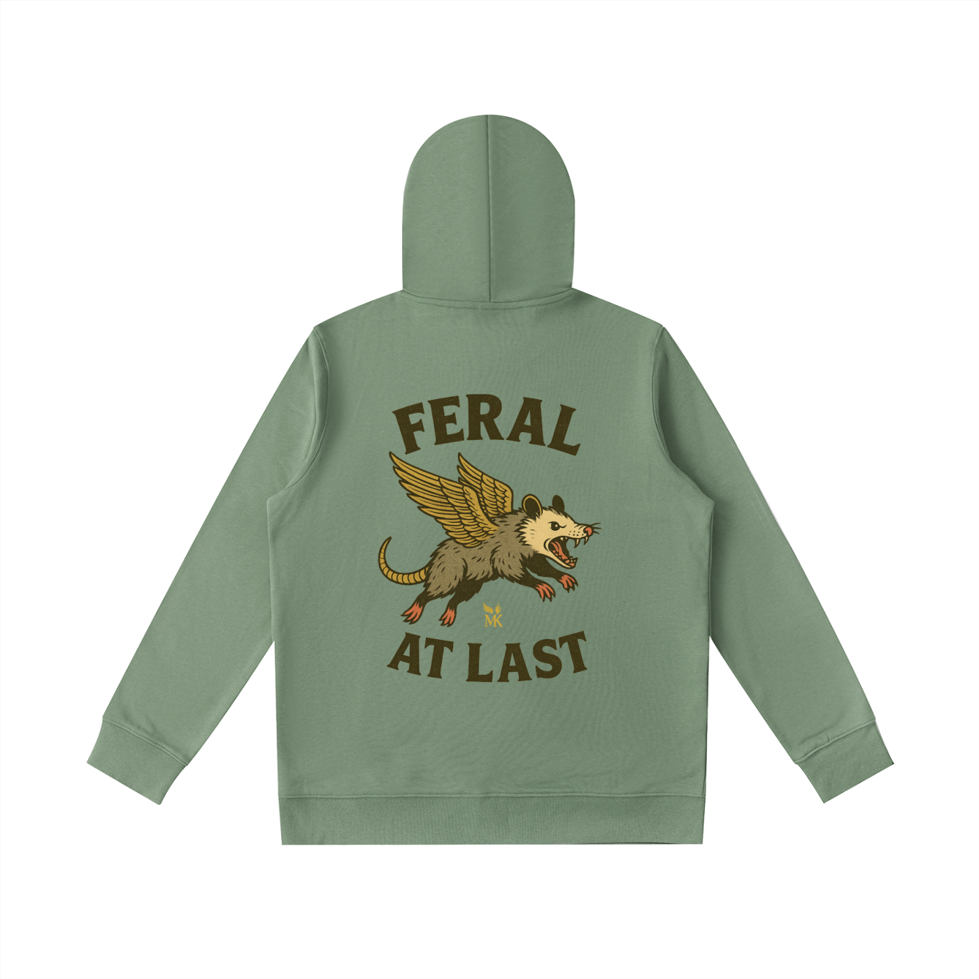 wings and Opossums Essential Oversized Hoodie
