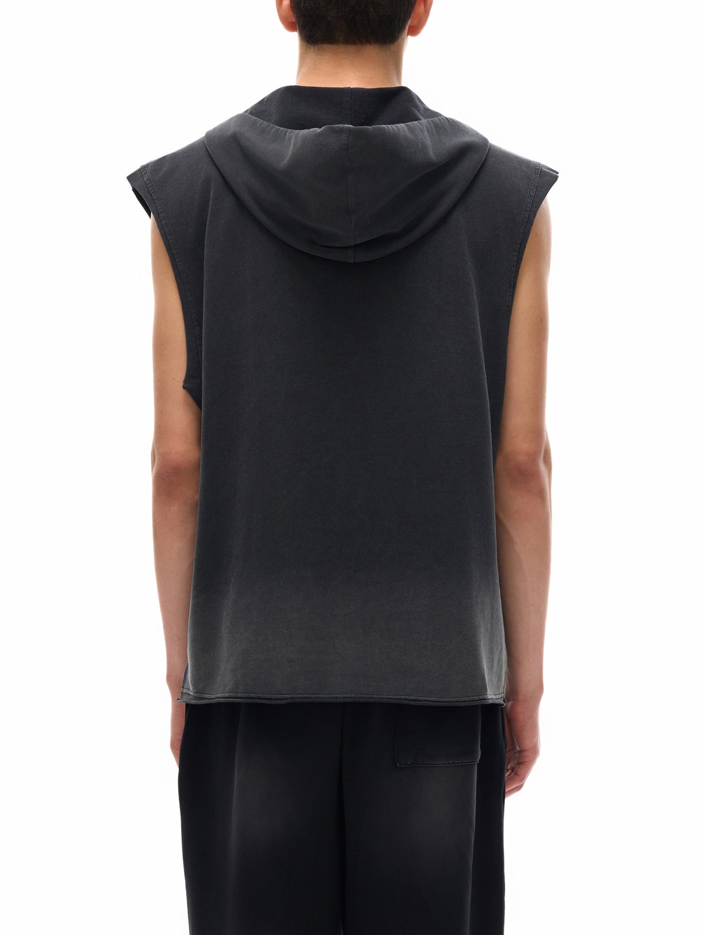 Femminasty Vintage Washed Zip-Up Hooded Tank Top