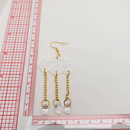 Creative Rain Cloud Earrings