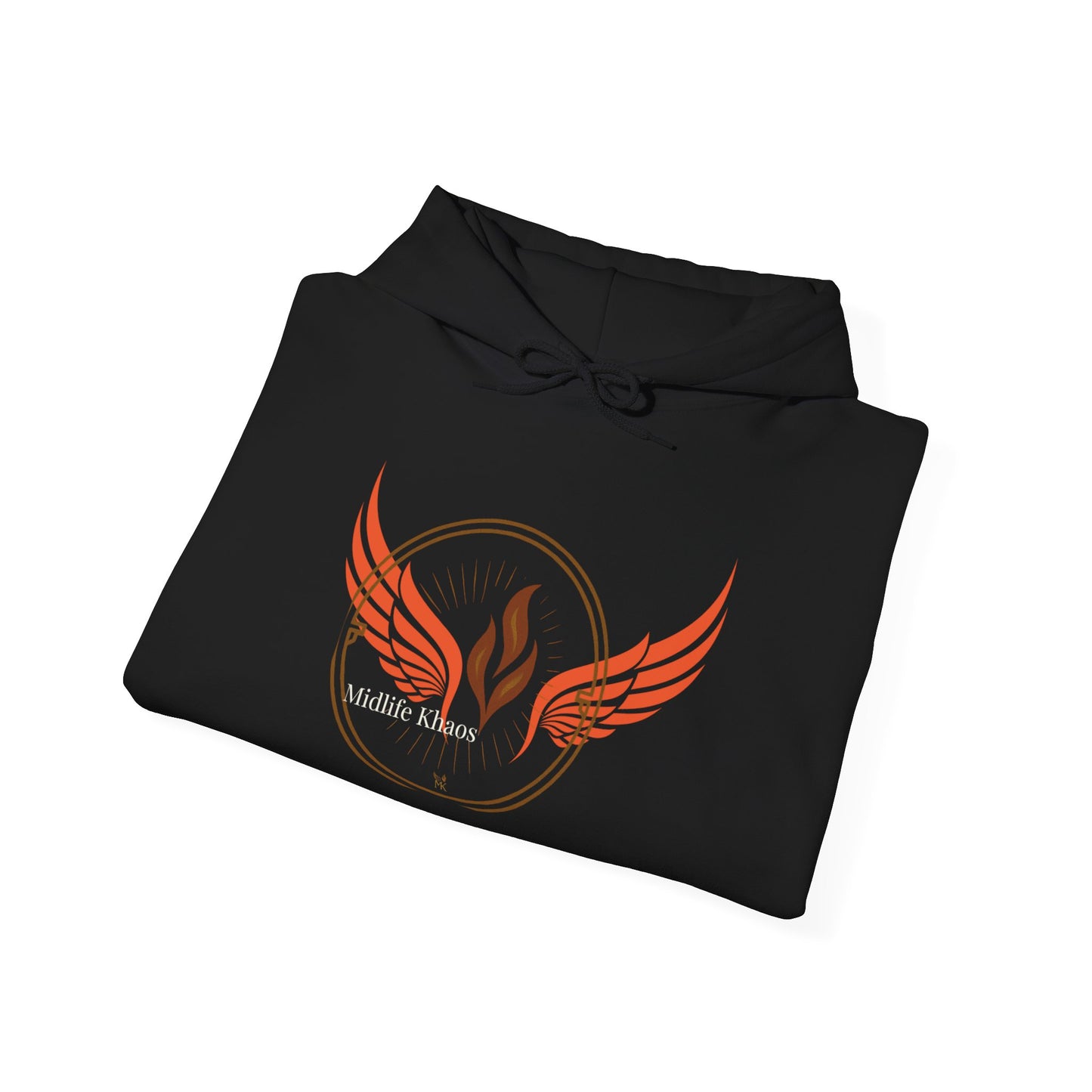 Midlife Khaos Wings Hoodie - Cozy Unisex Heavy Blend Sweatshirt