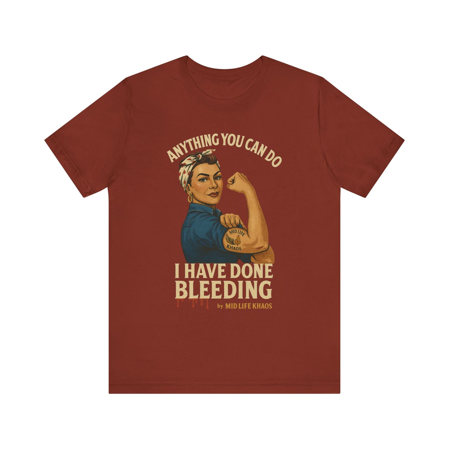 I Bleed Unisex Tee - Icebreaker, Casual Wear,