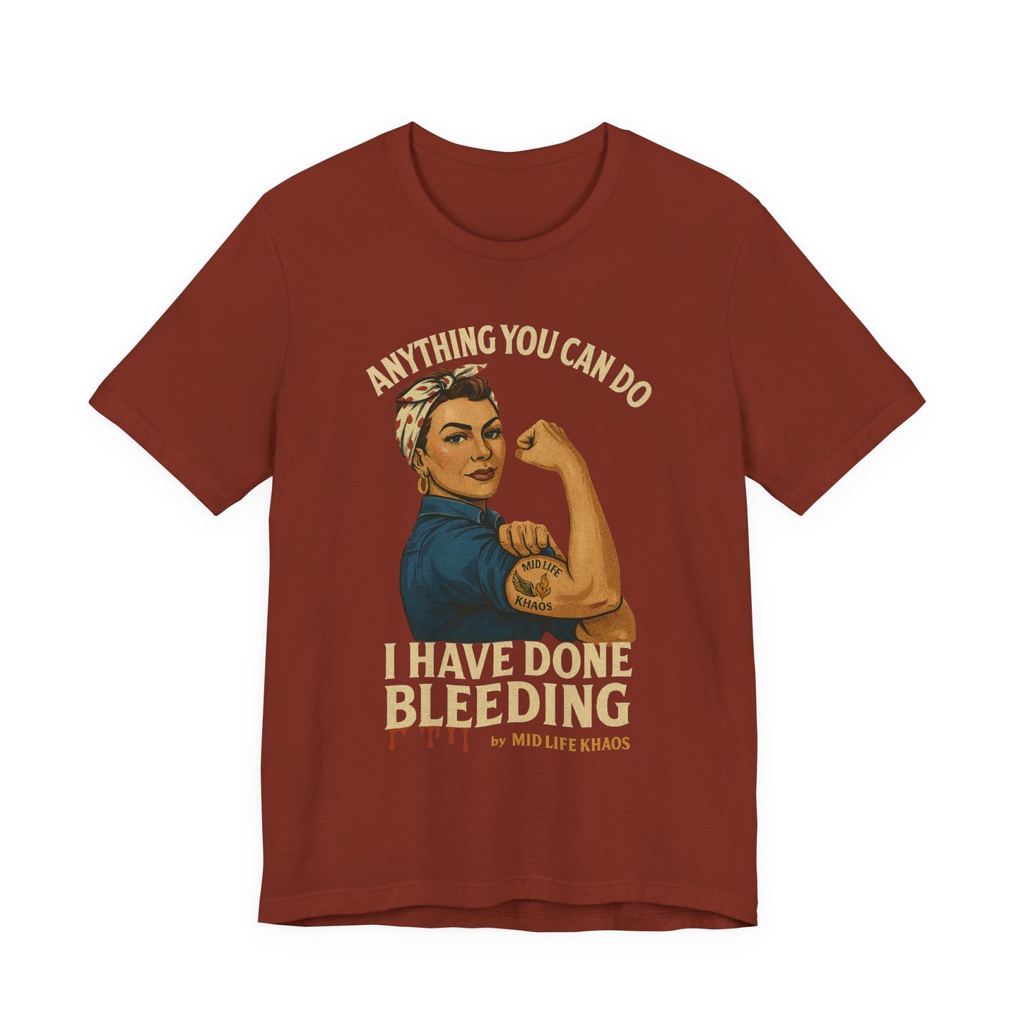 I Bleed Unisex Tee - Icebreaker, Casual Wear,