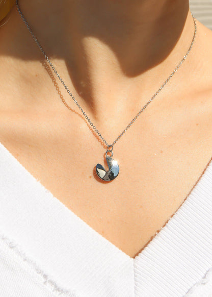 Stainless Steel Loop Chain Necklace