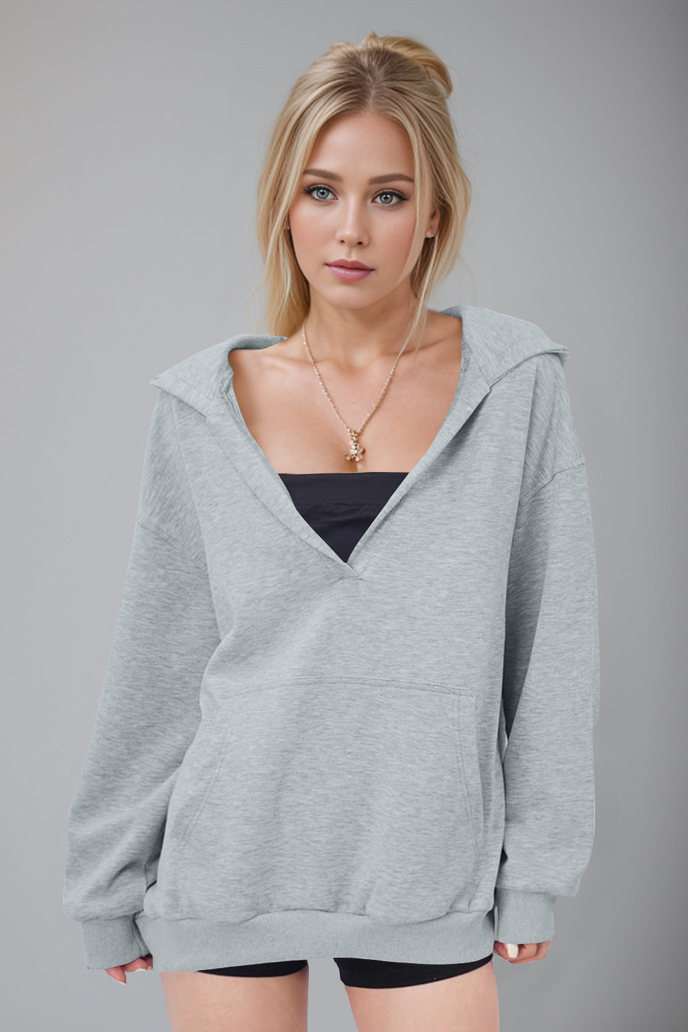 Kangaroo Pocket Oversized Hoodie