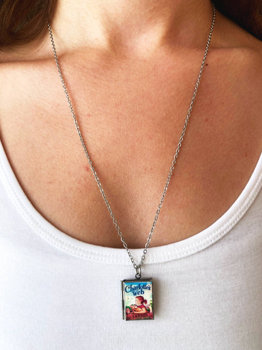 Book Locket Charlotte's Web
