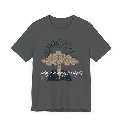 Saving Some Energy - Vintage Vibe Unisex Short Sleeve T-Shirt