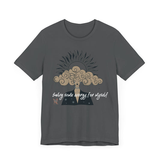 Saving Some Energy - Vintage Vibe Unisex Short Sleeve T-Shirt