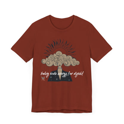 Saving Some Energy - Vintage Vibe Unisex Short Sleeve T-Shirt