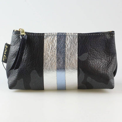 The Smaller CAMO STRIPE Makeup Clutch: Bardot