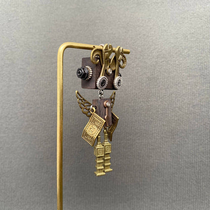 Multiple Styles Handmade Punk Robot Necklace - MIO68909