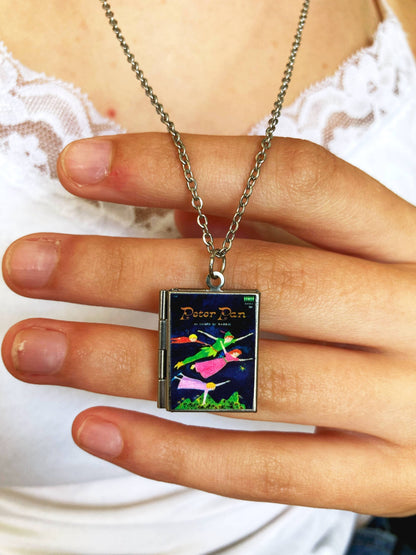 Book Locket Peter Pan
