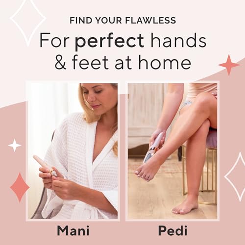 Finishing Touch Flawless Pedi Electronic Tool File and Callus Remover, Pedicure-New Version (Amazon Exclusive)