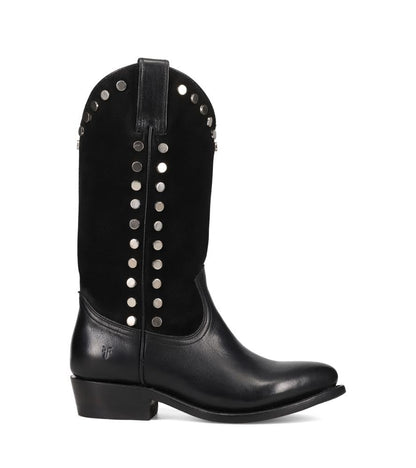 Frye Women's Billy Pull On Stud, Black - 6M