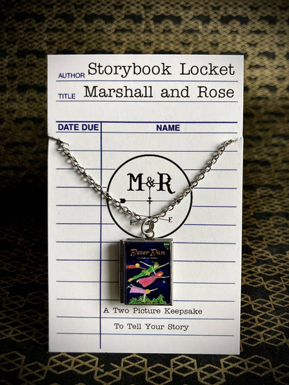 Book Locket Peter Pan
