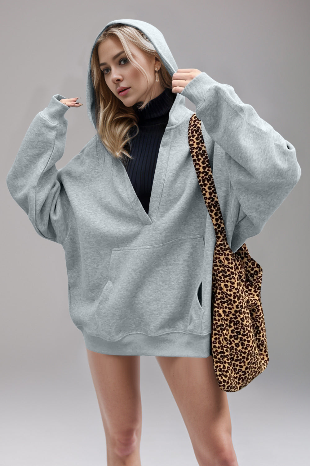 Kangaroo Pocket Oversized Hoodie