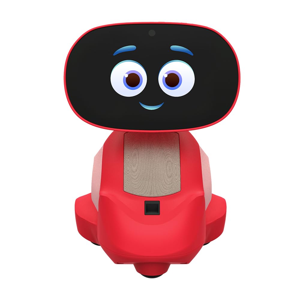 Miko 3 AI Robot for Kids – Smart Educational & STEAM Learning Robot with Interactive Apps, Games, Stories & Activities for Girls & Boys Ages 5–10 | Red
