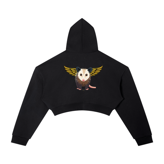 Essential Cropped Hoodie