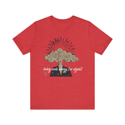 Saving Some Energy - Vintage Vibe Unisex Short Sleeve T-Shirt