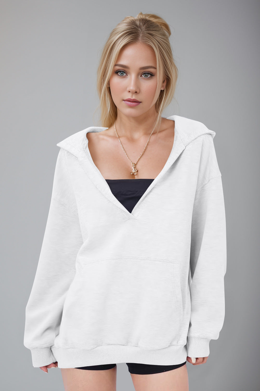 Kangaroo Pocket Oversized Hoodie