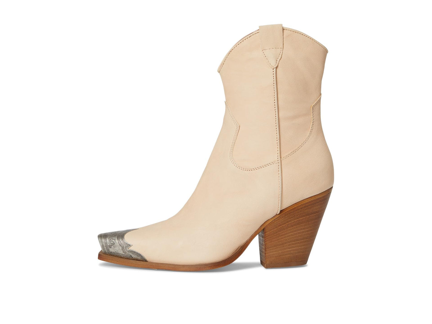 Free People Women's Brayden Western Boot, Peach, 7.5